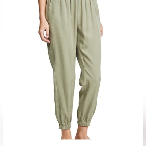 Ramy Brook New York Landry Tencel Green Jogger Pants, EUC, Size XS, MSRP $295 - Picture 5 of 13
